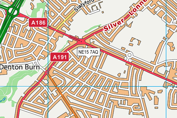NE15 7AQ map - OS VectorMap District (Ordnance Survey) NE15 7AQ map - OS VectorMap District (Ordnance Survey)