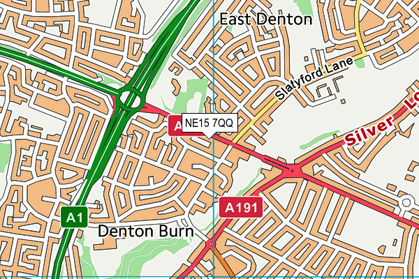 NE15 7QQ map - OS VectorMap District (Ordnance Survey) NE15 7QQ map - OS VectorMap District (Ordnance Survey)