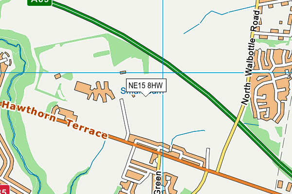 NE15 8HW map - OS VectorMap District (Ordnance Survey) NE15 8HW map - OS VectorMap District (Ordnance Survey)