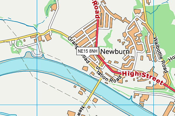 NE15 8NH map - OS VectorMap District (Ordnance Survey) NE15 8NH map - OS VectorMap District (Ordnance Survey)