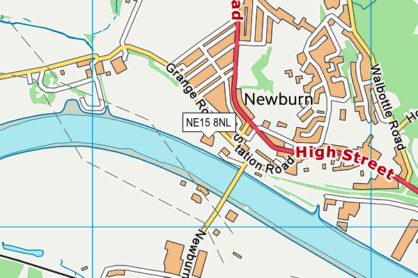 NE15 8NL map - OS VectorMap District (Ordnance Survey) NE15 8NL map - OS VectorMap District (Ordnance Survey)