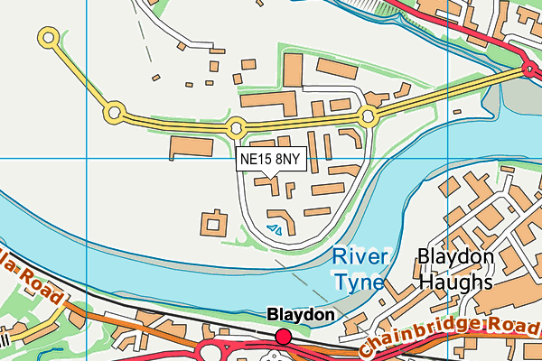 NE15 8NY map - OS VectorMap District (Ordnance Survey) NE15 8NY map - OS VectorMap District (Ordnance Survey)