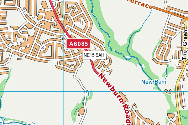 NE15 9AH map - OS VectorMap District (Ordnance Survey) NE15 9AH map - OS VectorMap District (Ordnance Survey)