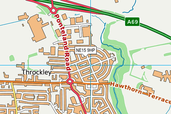 NE15 9HP map - OS VectorMap District (Ordnance Survey) NE15 9HP map - OS VectorMap District (Ordnance Survey)