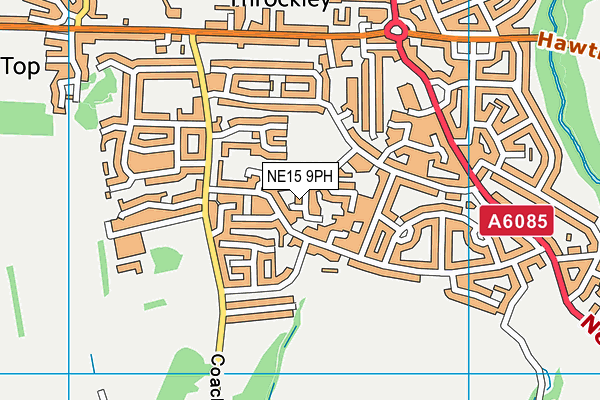 NE15 9PH map - OS VectorMap District (Ordnance Survey) NE15 9PH map - OS VectorMap District (Ordnance Survey)