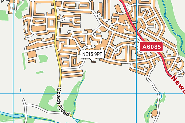 NE15 9PT map - OS VectorMap District (Ordnance Survey) NE15 9PT map - OS VectorMap District (Ordnance Survey)