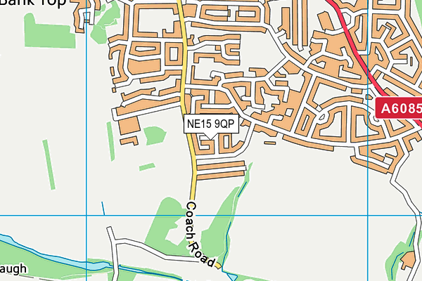 NE15 9QP map - OS VectorMap District (Ordnance Survey) NE15 9QP map - OS VectorMap District (Ordnance Survey)