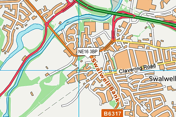 NE16 3BP map - OS VectorMap District (Ordnance Survey) NE16 3BP map - OS VectorMap District (Ordnance Survey)