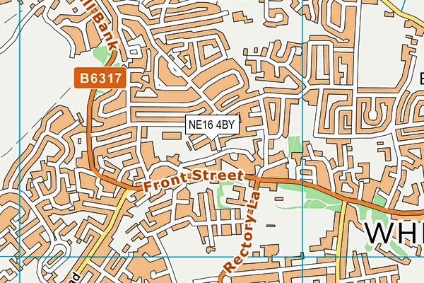 NE16 4BY map - OS VectorMap District (Ordnance Survey) NE16 4BY map - OS VectorMap District (Ordnance Survey)