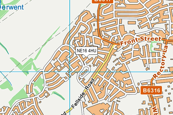 NE16 4HU map - OS VectorMap District (Ordnance Survey) NE16 4HU map - OS VectorMap District (Ordnance Survey)