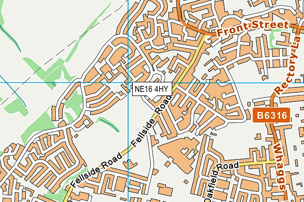NE16 4HY map - OS VectorMap District (Ordnance Survey) NE16 4HY map - OS VectorMap District (Ordnance Survey)