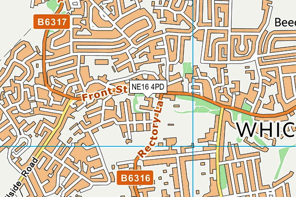 NE16 4PD map - OS VectorMap District (Ordnance Survey) NE16 4PD map - OS VectorMap District (Ordnance Survey)
