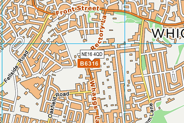 NE16 4QD map - OS VectorMap District (Ordnance Survey) NE16 4QD map - OS VectorMap District (Ordnance Survey)