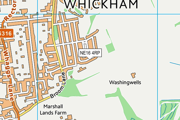 NE16 4RP map - OS VectorMap District (Ordnance Survey) NE16 4RP map - OS VectorMap District (Ordnance Survey)