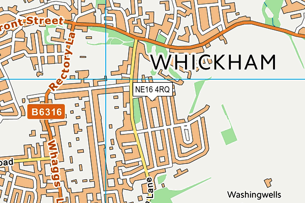 NE16 4RQ map - OS VectorMap District (Ordnance Survey) NE16 4RQ map - OS VectorMap District (Ordnance Survey)