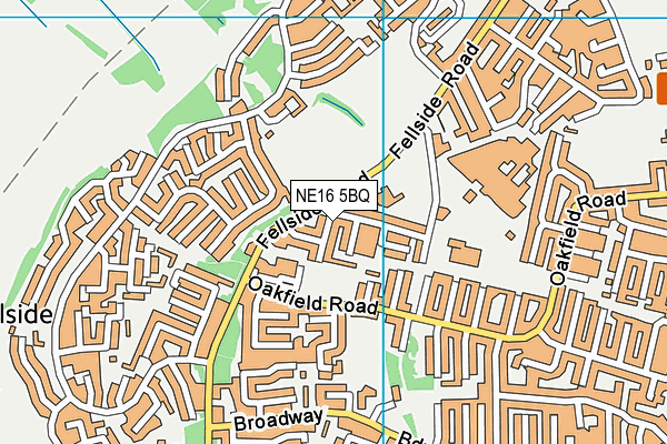 NE16 5BQ map - OS VectorMap District (Ordnance Survey) NE16 5BQ map - OS VectorMap District (Ordnance Survey)