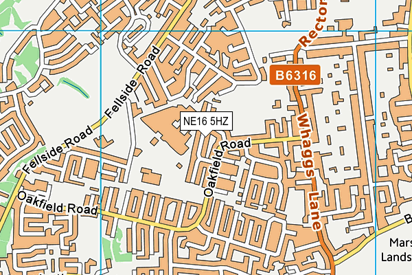NE16 5HZ map - OS VectorMap District (Ordnance Survey) NE16 5HZ map - OS VectorMap District (Ordnance Survey)