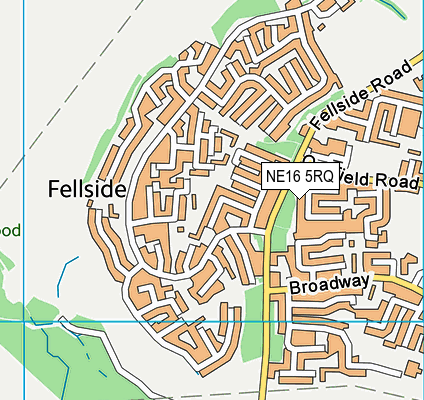 NE16 5RQ map - OS VectorMap District (Ordnance Survey) NE16 5RQ map - OS VectorMap District (Ordnance Survey)