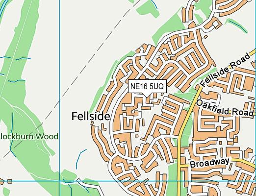 NE16 5UQ map - OS VectorMap District (Ordnance Survey) NE16 5UQ map - OS VectorMap District (Ordnance Survey)