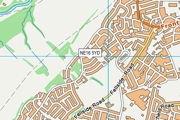 NE16 5YD map - OS VectorMap District (Ordnance Survey) NE16 5YD map - OS VectorMap District (Ordnance Survey)