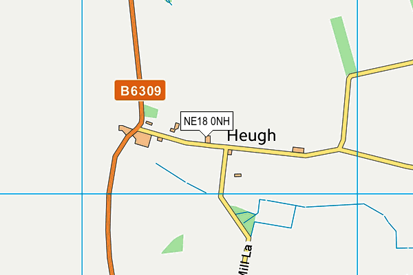 NE18 0NH map - OS VectorMap District (Ordnance Survey) NE18 0NH map - OS VectorMap District (Ordnance Survey)