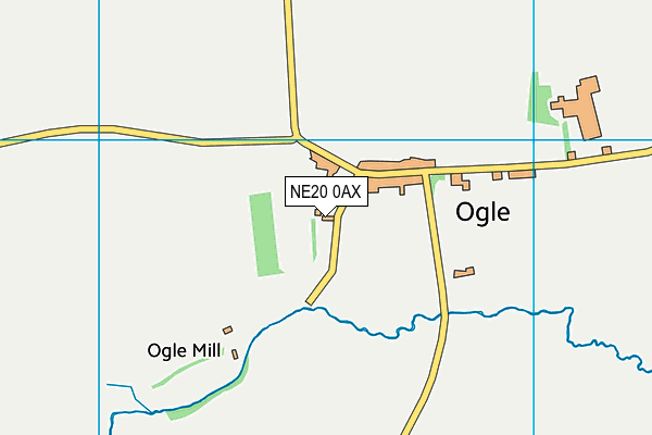 NE20 0AX map - OS VectorMap District (Ordnance Survey) NE20 0AX map - OS VectorMap District (Ordnance Survey)