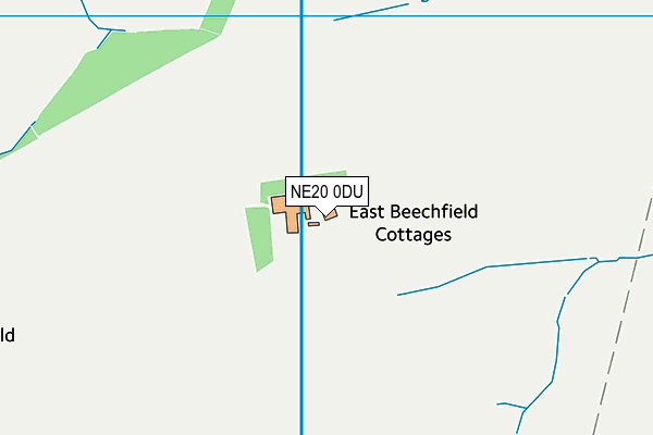 NE20 0DU map - OS VectorMap District (Ordnance Survey) NE20 0DU map - OS VectorMap District (Ordnance Survey)