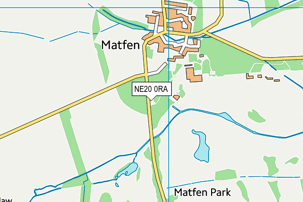 NE20 0RA map - OS VectorMap District (Ordnance Survey) NE20 0RA map - OS VectorMap District (Ordnance Survey)