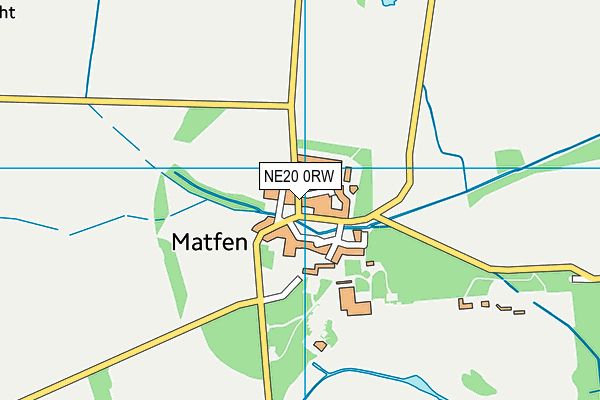 NE20 0RW map - OS VectorMap District (Ordnance Survey) NE20 0RW map - OS VectorMap District (Ordnance Survey)