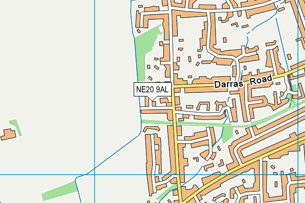 NE20 9AL map - OS VectorMap District (Ordnance Survey) NE20 9AL map - OS VectorMap District (Ordnance Survey)