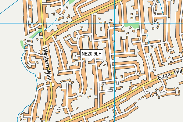 NE20 9LH map - OS VectorMap District (Ordnance Survey) NE20 9LH map - OS VectorMap District (Ordnance Survey)