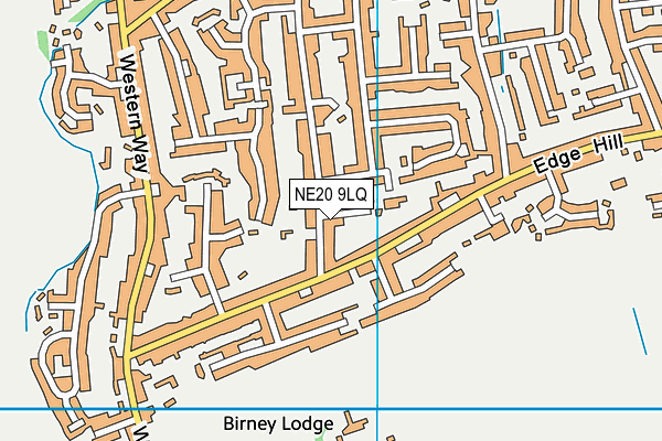 NE20 9LQ map - OS VectorMap District (Ordnance Survey) NE20 9LQ map - OS VectorMap District (Ordnance Survey)