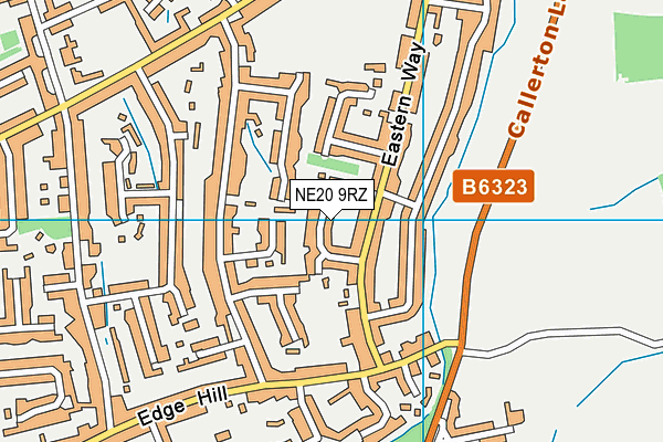 NE20 9RZ map - OS VectorMap District (Ordnance Survey) NE20 9RZ map - OS VectorMap District (Ordnance Survey)