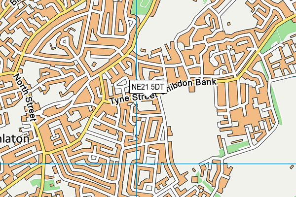 NE21 5DT map - OS VectorMap District (Ordnance Survey) NE21 5DT map - OS VectorMap District (Ordnance Survey)