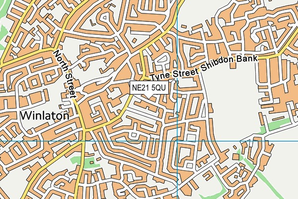 NE21 5QU map - OS VectorMap District (Ordnance Survey) NE21 5QU map - OS VectorMap District (Ordnance Survey)