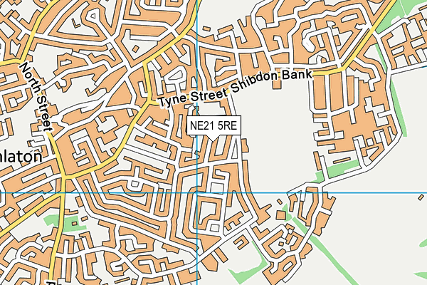 NE21 5RE map - OS VectorMap District (Ordnance Survey) NE21 5RE map - OS VectorMap District (Ordnance Survey)