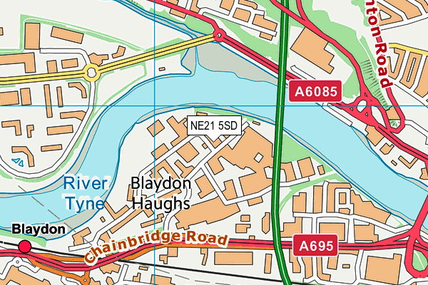 NE21 5SD map - OS VectorMap District (Ordnance Survey) NE21 5SD map - OS VectorMap District (Ordnance Survey)