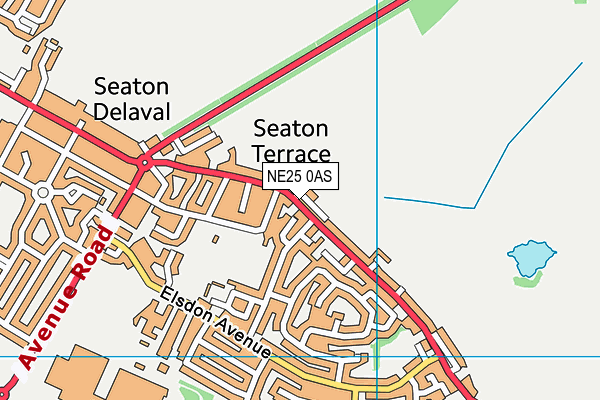 NE25 0AS map - OS VectorMap District (Ordnance Survey) NE25 0AS map - OS VectorMap District (Ordnance Survey)