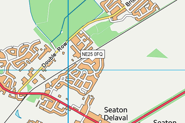NE25 0FQ map - OS VectorMap District (Ordnance Survey) NE25 0FQ map - OS VectorMap District (Ordnance Survey)