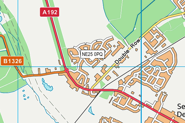 NE25 0PQ map - OS VectorMap District (Ordnance Survey) NE25 0PQ map - OS VectorMap District (Ordnance Survey)