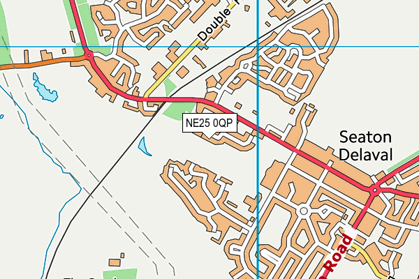 NE25 0QP map - OS VectorMap District (Ordnance Survey) NE25 0QP map - OS VectorMap District (Ordnance Survey)