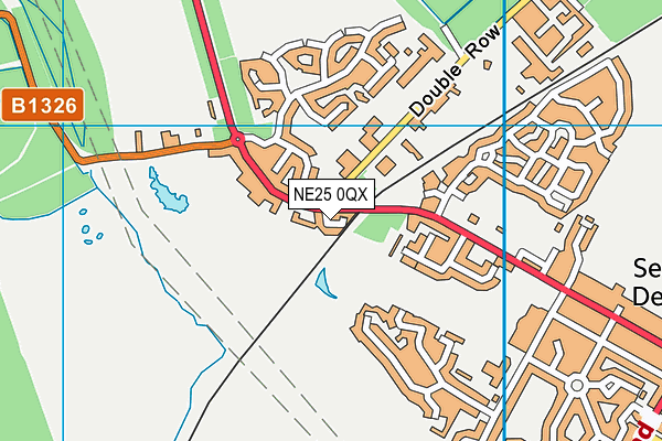 NE25 0QX map - OS VectorMap District (Ordnance Survey) NE25 0QX map - OS VectorMap District (Ordnance Survey)