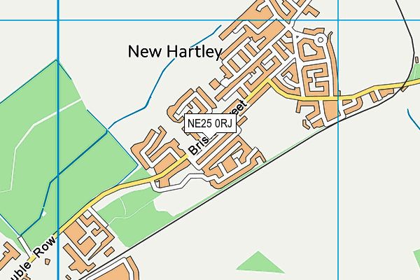 NE25 0RJ map - OS VectorMap District (Ordnance Survey) NE25 0RJ map - OS VectorMap District (Ordnance Survey)