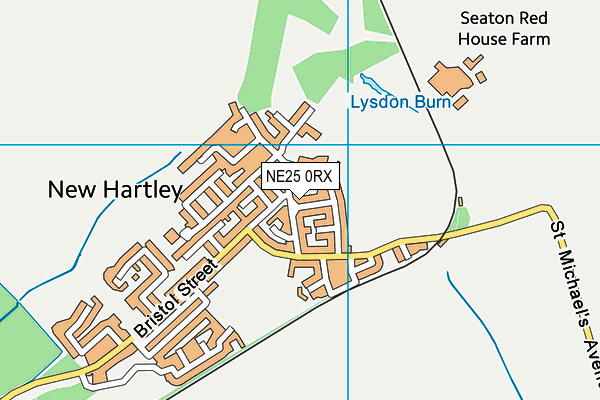 NE25 0RX map - OS VectorMap District (Ordnance Survey) NE25 0RX map - OS VectorMap District (Ordnance Survey)