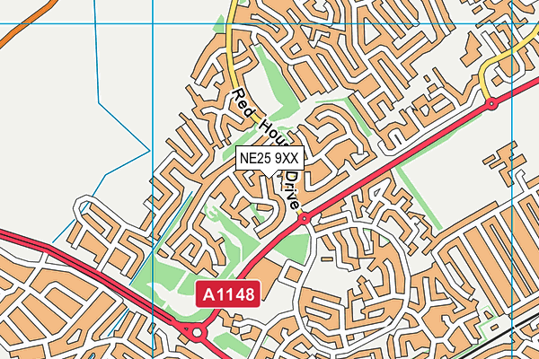 NE25 9XX map - OS VectorMap District (Ordnance Survey) NE25 9XX map - OS VectorMap District (Ordnance Survey)