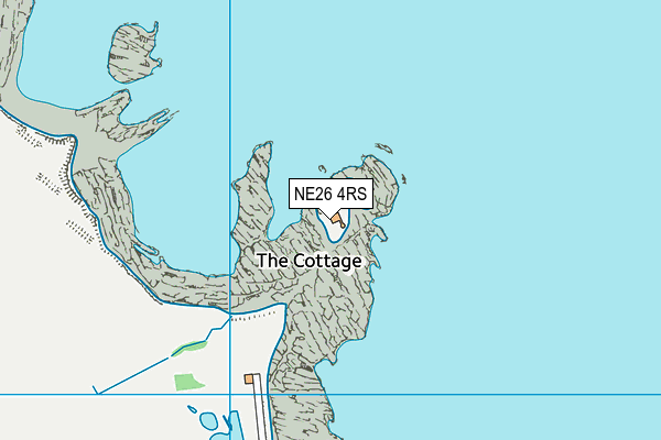NE26 4RS map - OS VectorMap District (Ordnance Survey) NE26 4RS map - OS VectorMap District (Ordnance Survey)