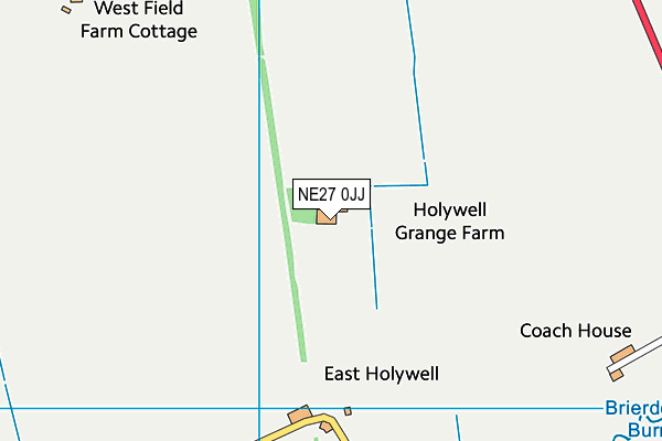 NE27 0JJ map - OS VectorMap District (Ordnance Survey) NE27 0JJ map - OS VectorMap District (Ordnance Survey)