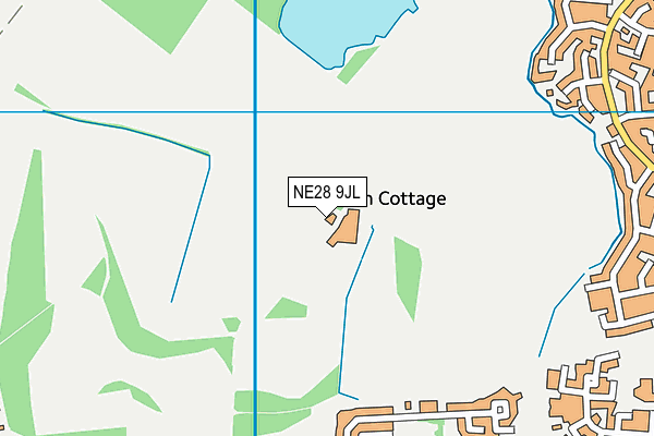 NE28 9JL map - OS VectorMap District (Ordnance Survey) NE28 9JL map - OS VectorMap District (Ordnance Survey)