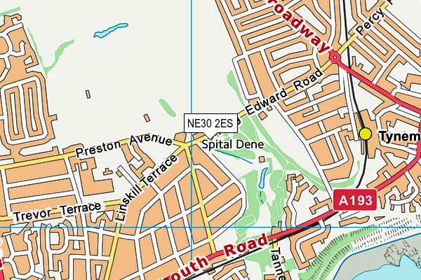 NE30 2ES map - OS VectorMap District (Ordnance Survey) NE30 2ES map - OS VectorMap District (Ordnance Survey)