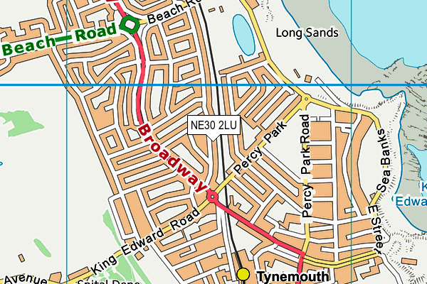 NE30 2LU map - OS VectorMap District (Ordnance Survey) NE30 2LU map - OS VectorMap District (Ordnance Survey)